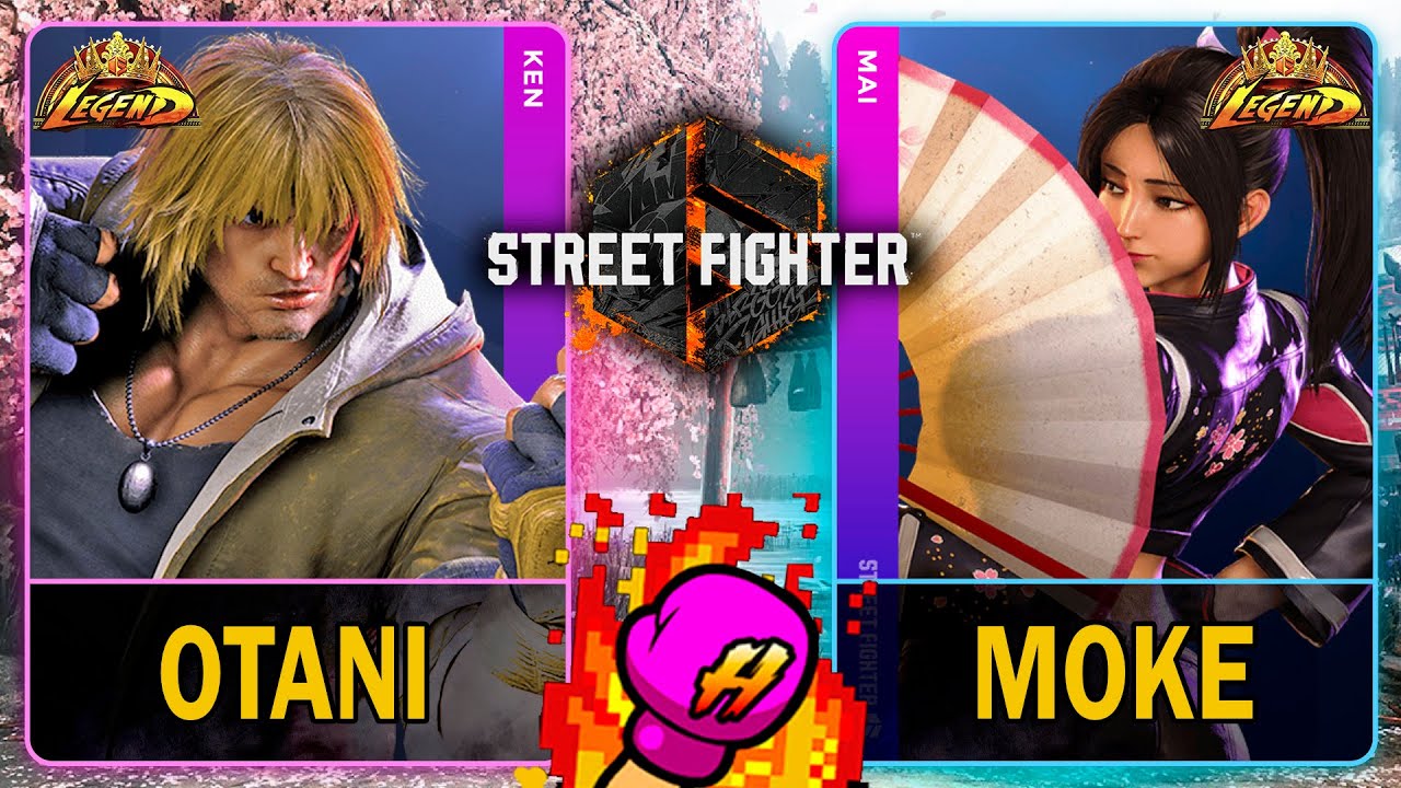 SF6 Otani (KEN) VS Moke (MAI)🥊Street Fighter 6🥊スト6🥊4K 60ᶠᵖˢ