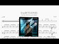 Stay（The Kid LAROI & Justin Bieber）【鼓手SUBIN版】动态鼓谱 ドラム楽譜