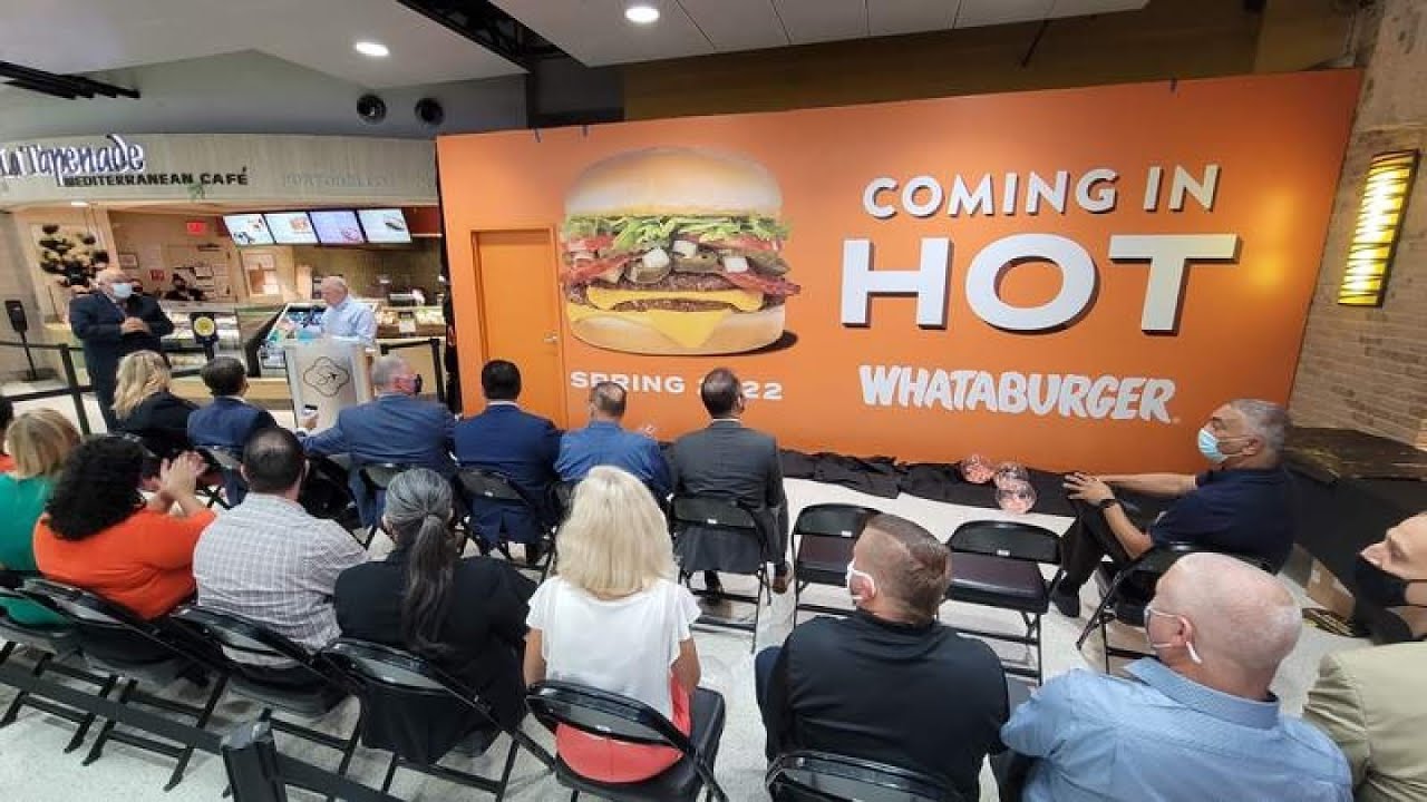 Whataburger arriving at San Antonio International Airport in 2022, finally YouTube