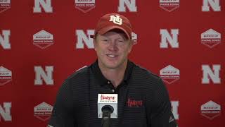 Scott Frost Press Conference 8/10/2020