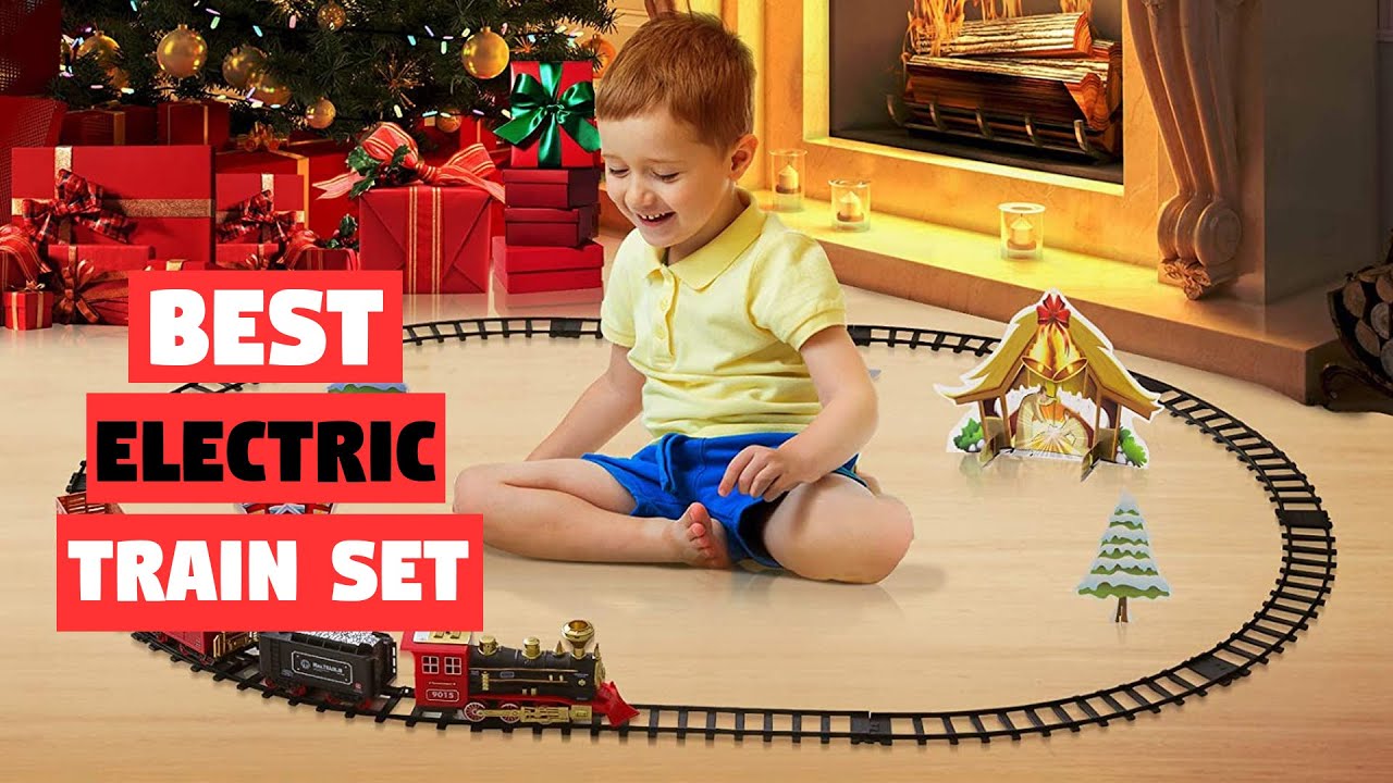 Top 5 Best Electric Train Sets For Christmas Tree/Toddlers/Kids/10, 8, 5 &  4 Years Old [Review 2023] - Youtube