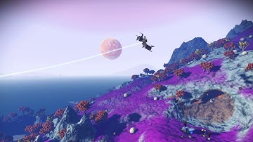 Crashed ship scouting party on the lookout (Timelapse) - No Man