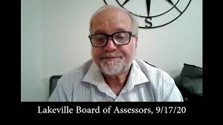 Lakeville Board of Assessors 20