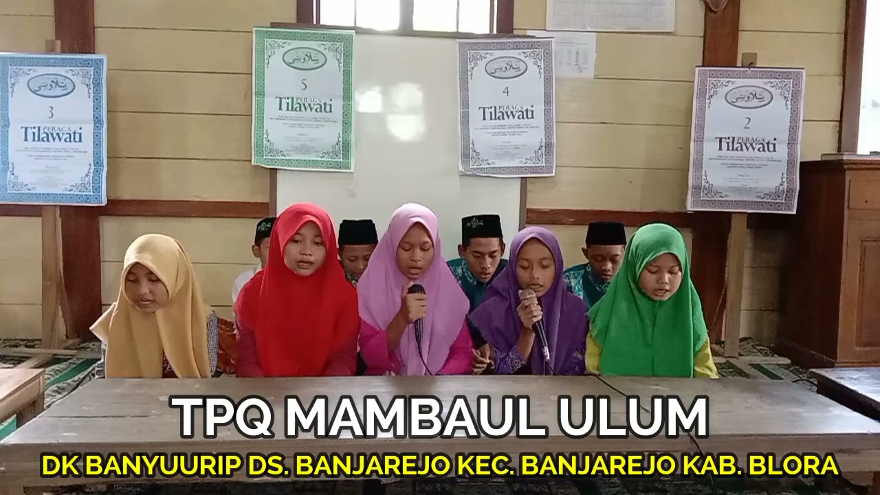 Khotmil Qur'an TPQ MAMBAUL ULUM Tahun 1442 H/2021M