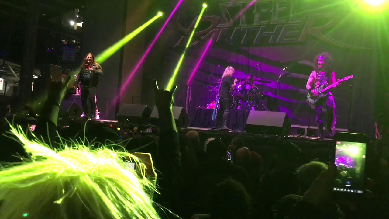 Steel Panther with Chris Jericho Jannus Live St Pete Fl 12182020