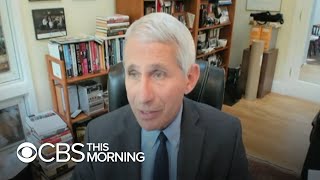 Dr. Anthony Fauci says opening early could bring serious consequences