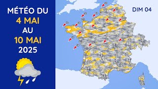Weather from Sunday 4 to Saturday 10 May 2025