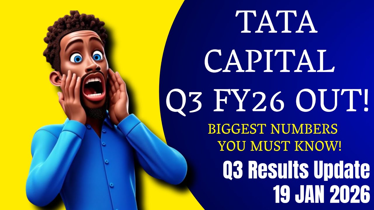 Tata Capital Q3 FY26 Results: Net Profit Jumps 17% | AUM & Income Surge 🚀