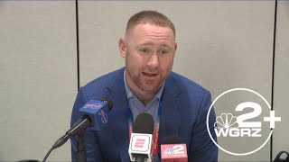 Buffalo Bills Joe Brady talks with the media Profile