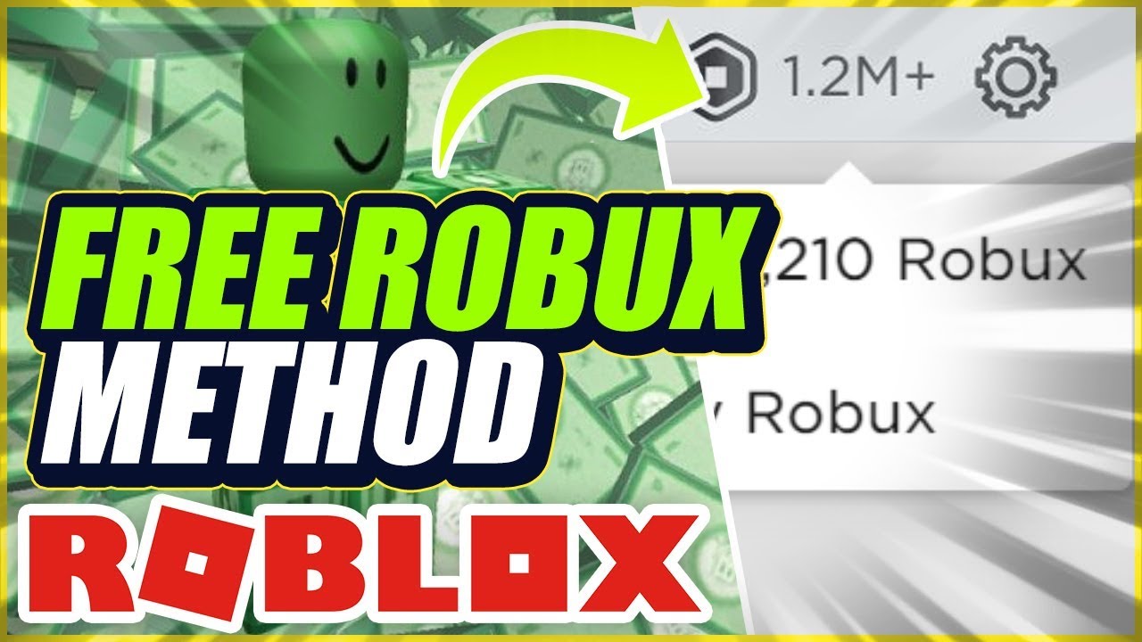 Newest Free Robux Method Roblox Youtube