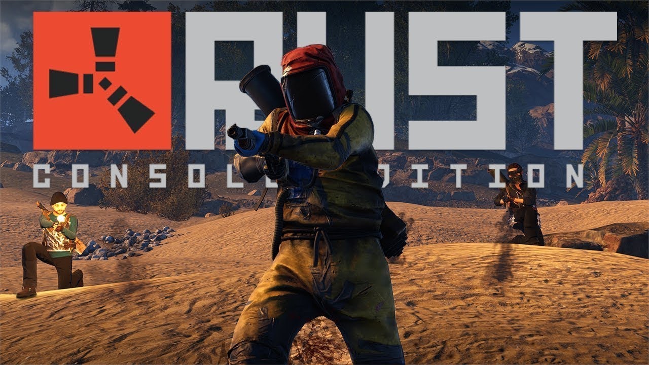 MY FIRST TIME PLAYING RUST! HOW DO I PLAY? (CONSOLE EDITION)