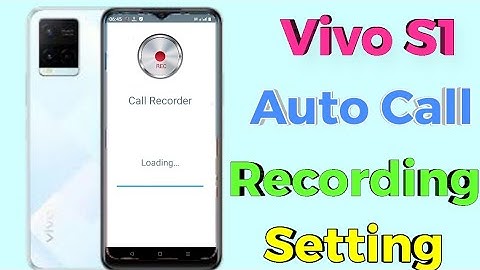 Vivo S1 Auto Call Recording Setting || How To Enable Auto Call Recording On Vivo S1 In Hindi ||