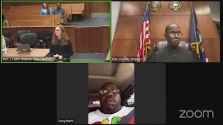 Video of man with suspended lisence calling into court hearing goes viral