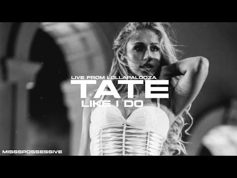Tate McRae - Like i do (Live from Lollapalooza 2026) [Live Studio Version]
