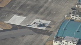オスプレイ、千葉に到着 木更津駐屯地、定期整備で