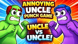 🔴 LIVE: Annoying Uncle Punch Game | Green vs Purple Uncle 😂 | Novaplayz