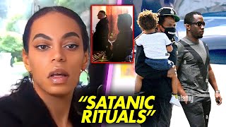 Solange EXPOSES Jay Z’s Secret Creepy Hollywood Rituals With Diddy|| They Sacrificed Their Sons?