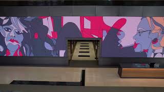 KPMG Los Angeles Video Wall Installation   Time Lapse