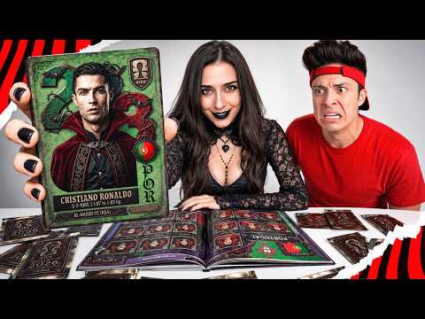 My Goth Girlfriend DESTROYED My World Cup Sticker Album...