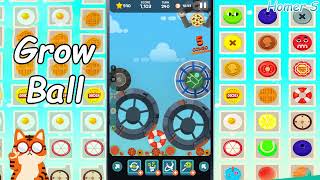 Grow Balls - Purrfect Peas Gameplay - Levels 2 (Android, IOS) screenshot 4