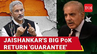 'Return Of PoK To India By...': Jaishankar's Bold Message To Pakistan | Watch