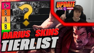 DARIUS SKINS TIERLIST & UPDATE ON FUTURE!