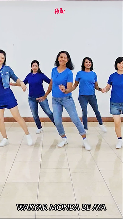 WAKYAR MONDA BE AYA // LINE DANCE // GDC MERAUKE PAPUA SELATAN #youtubeshorts #linedance