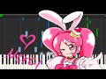 SHINE!! キラキラ☆プリキュアアラモード - Piano Tutorial - Synthesia