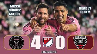 Lionel Messi SHINES with a BRACE | Inter Miami vs D.C. United | Full Match Highlights