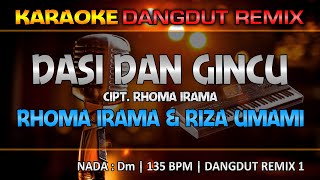 DASI DAN GINCU | Rhoma Irama & Riza Umami || RoNz Karaoke Dangdut Remix