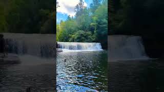 SPLASHING AROUND AT HOOKER FALLS NC
