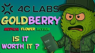 Goldberry 27% THC Medical Cannabis Review | 4C Labs Strain Test + Honest Vape Session 🌿