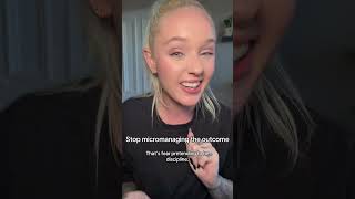 Stop micromanaging the outcome. Net Worth