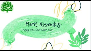 Friday 18th September Merit Assembly