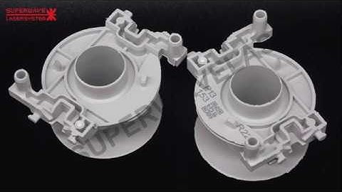UV Laser Marking QR Codes on Plastic Materials