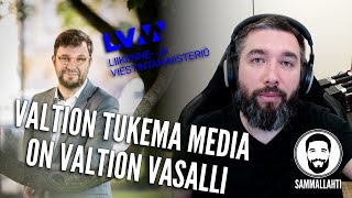 Valtion tuki tekee mediasta vallanpitäjän sylikoiran - Timo Harakka ja LVM:n mediatuki