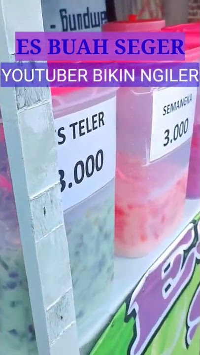 Es Buah Seger Viral Serba 3000 an Murah Banget Ide Jualan 2022