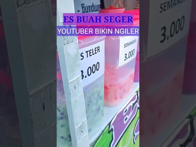 Es Buah Seger Viral Serba 3000 an Murah Banget Ide Jualan 2022 class=