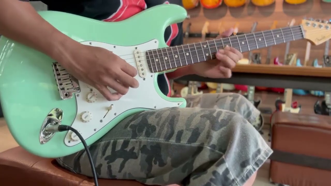 Fender Custom shop Stratocaster (Jeff Beck Spec ) SurfGreen 2001