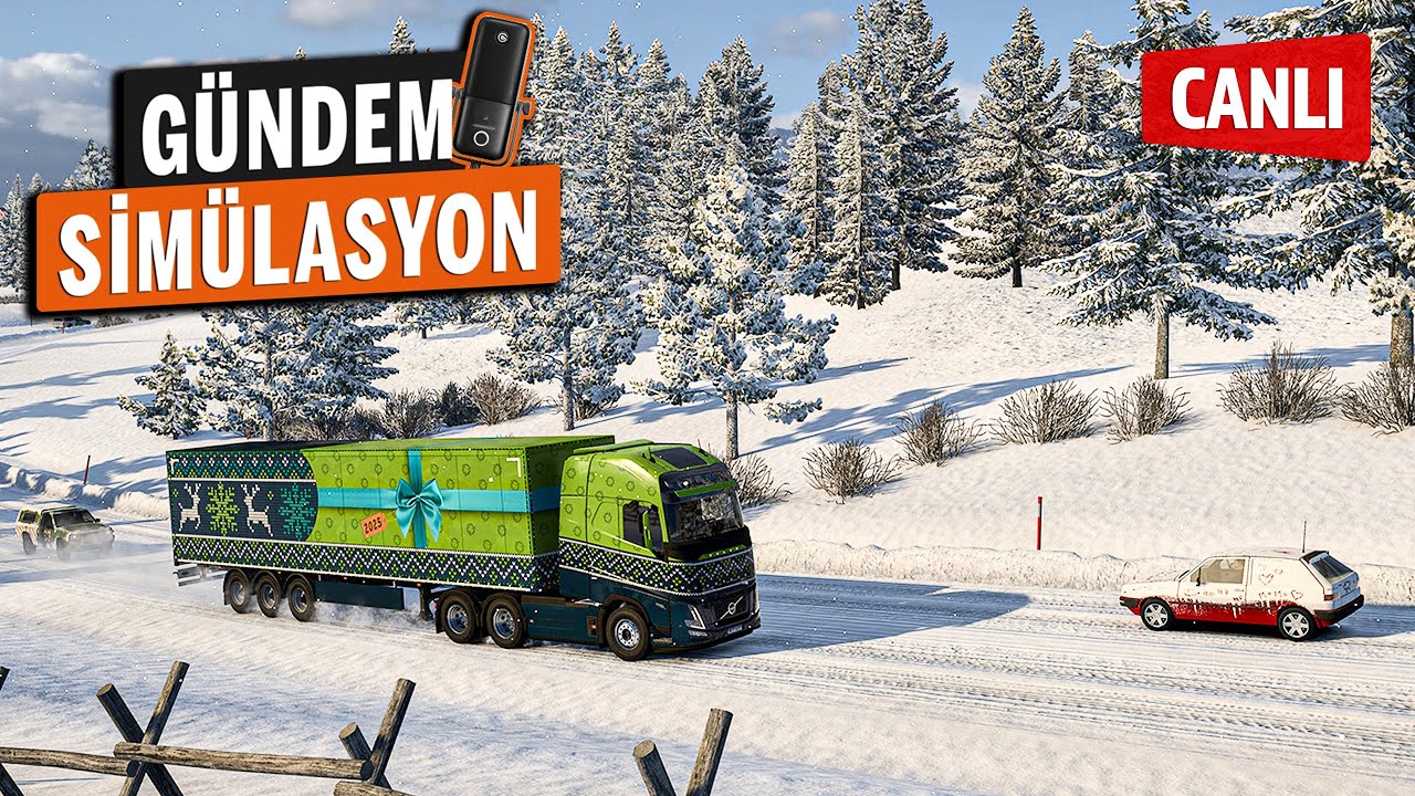 Gündem Simülasyon: SCS Software, Neler Gösterecek? ETS 2 ve ATS için Yılbaşı Özel Yayını