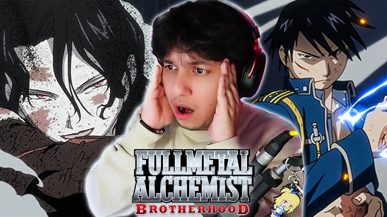 MUSTANG VS LUST!! FULLMETAL ALCHEMIST Brotherhood Episode 19