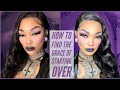 GRWM AFFIRMATIONS + CLEAR?! Scalp Lace install w/ XRS Beauty Hair