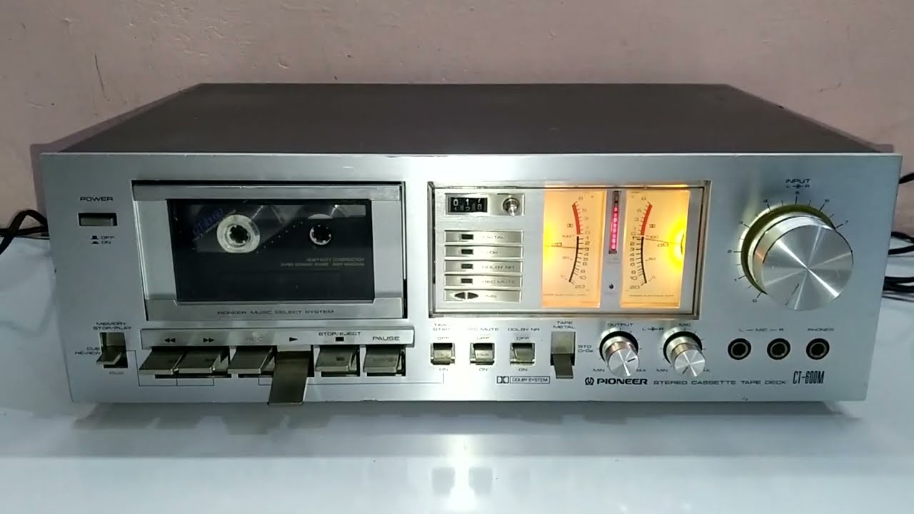 完全整備・1年保証 PIONEER CT-600 カセットデッキ 買う