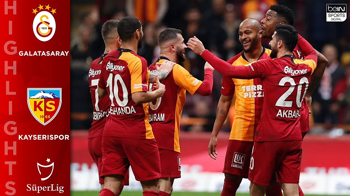 Galatasaray 4 - 1 Kayserispor - HIGHLIGHTS & GOALS - 2/2/2020