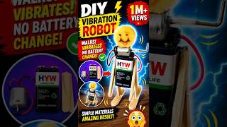 How To Make a Mini Walking Robot at Home #shorts #experiment #trending