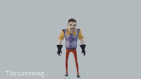 All new Neighbor Animations || Hello Neighbor 2 - Patch 7