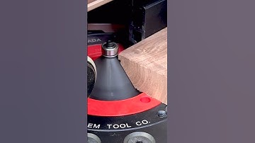 🙀new router table🫨 trying to get a 45 angle #router #newtool