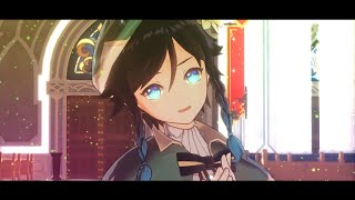 [MMD Genshin Impact] Patchwork Staccato[ツギハギスタッカート] - Venti Chinese VA