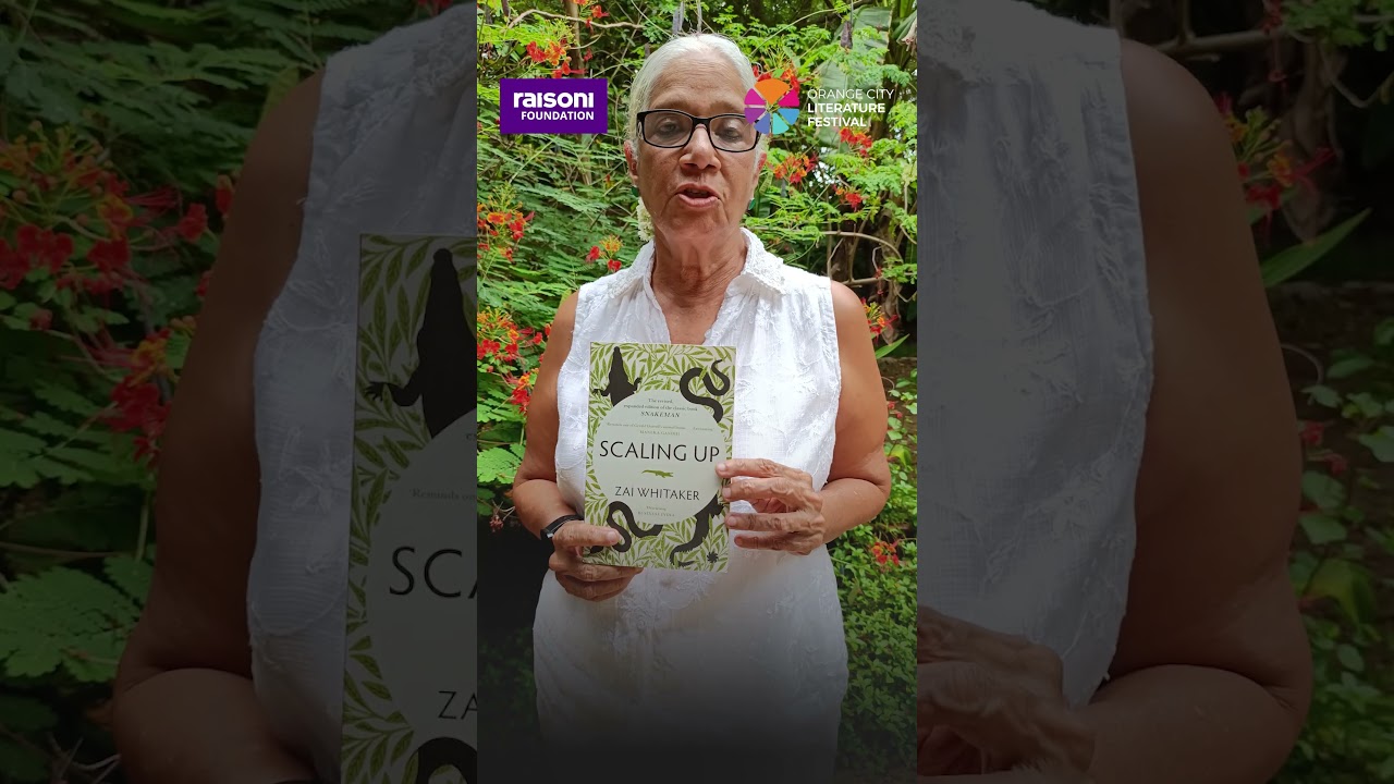 Zai Whitaker at OCLF 2024 | Author of Scaling Up | Women Wildlife Warriors 