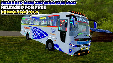 Released New Zedvega Bus Mod In Bus Simulator Indonesia - Bussid Bus Mod - Bussid Car Mod - BUSSID